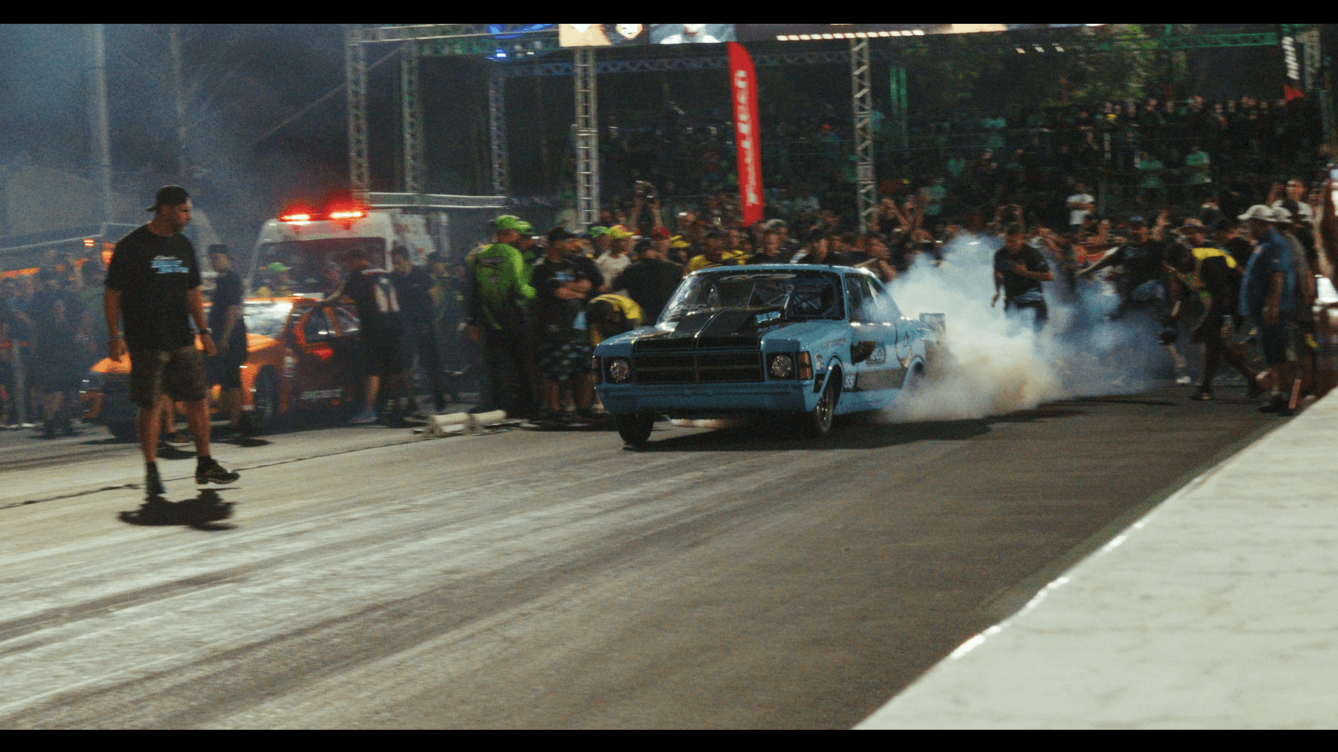 Burnout em Interlagos