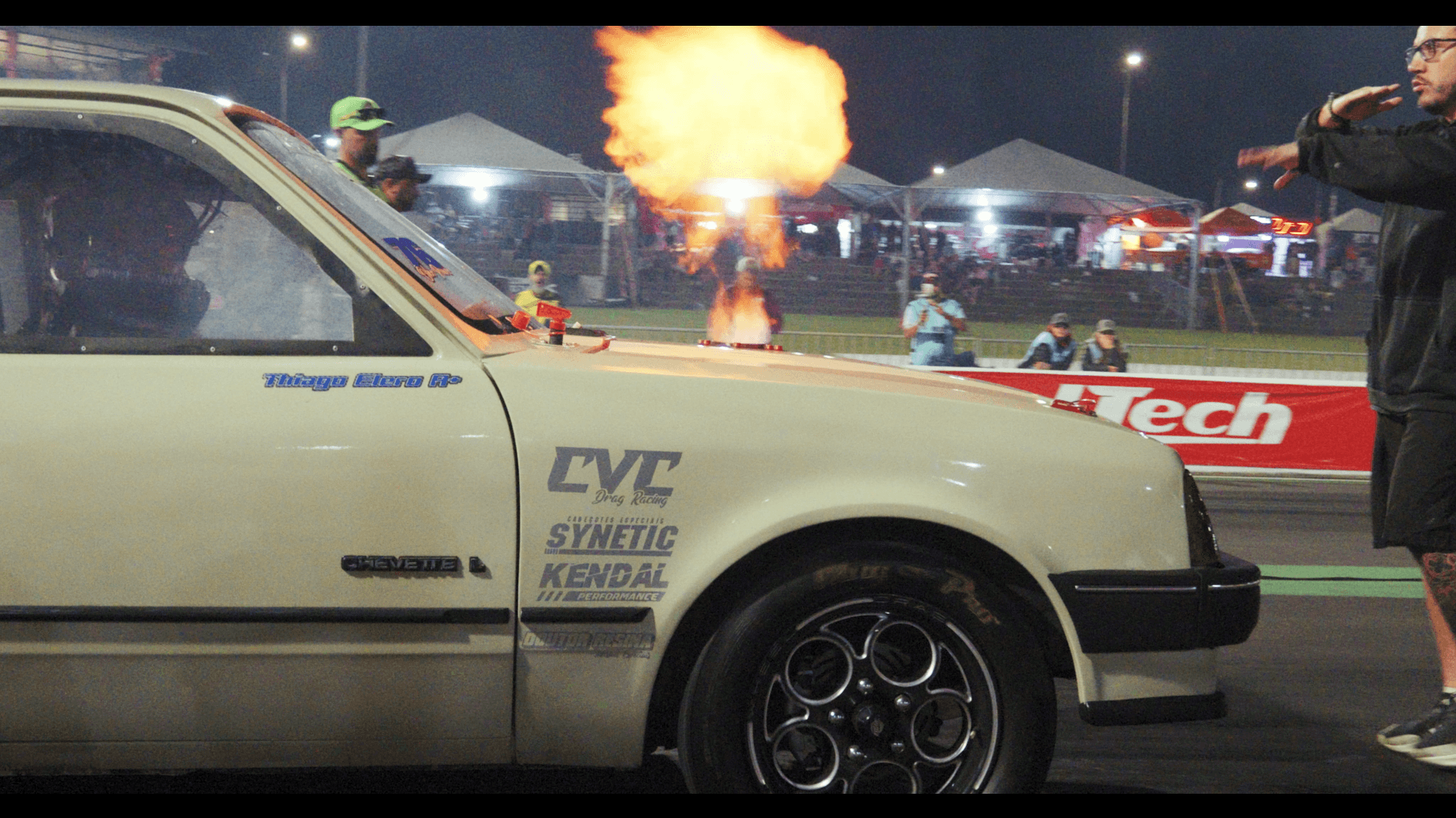 Backfire na Etapa Cascavel